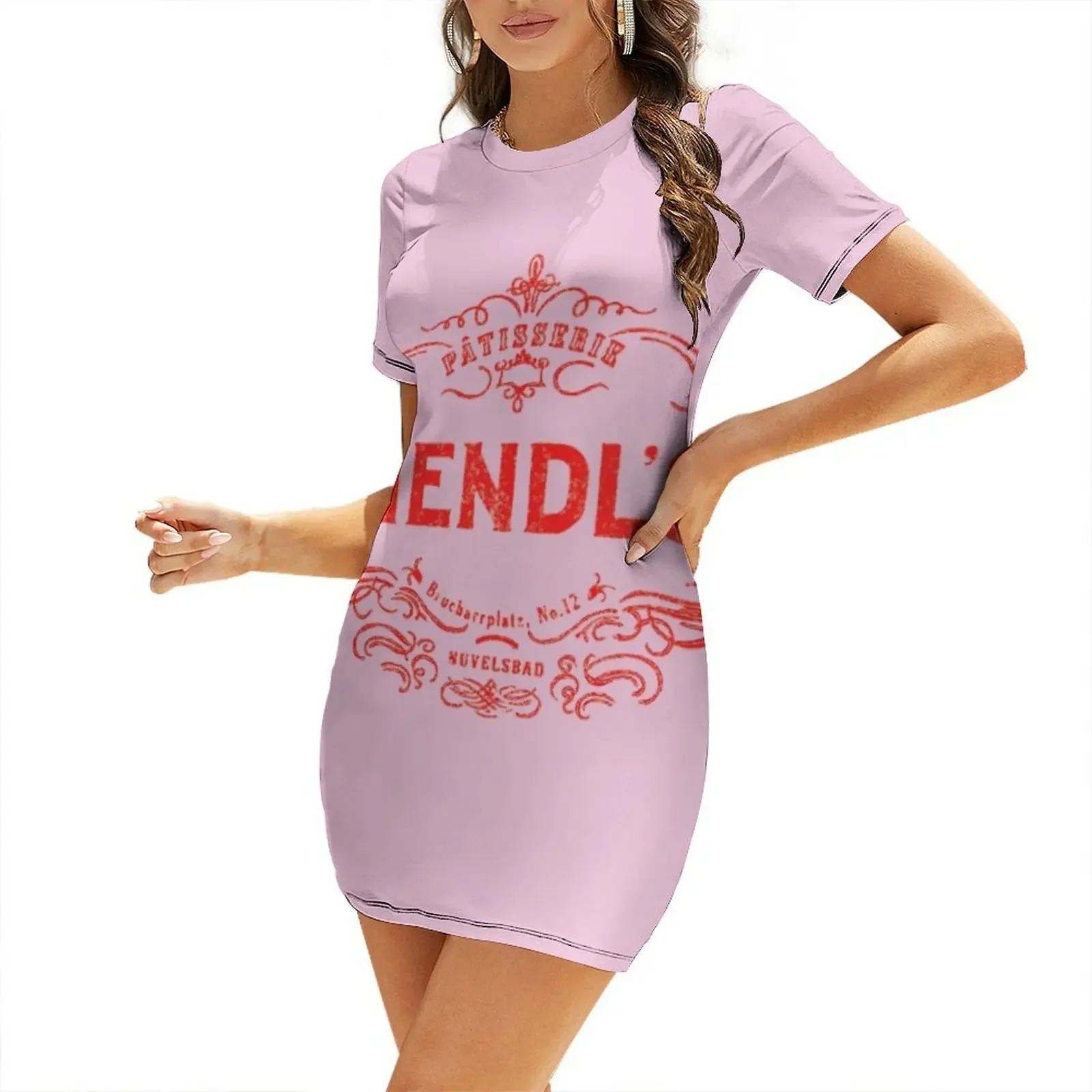 

Mendl’s Patisserie Short-Sleeved Dress Dresses gala dress summer 2025 women Women's summer long dress Womens dresses