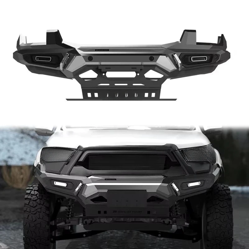 

Передние бамперы и обвесы для пикапов 4x4 Offroad: передний бампер из углеродистой стали, защитная дуга (булбар) для Ranger, аксессуары 2023-2025