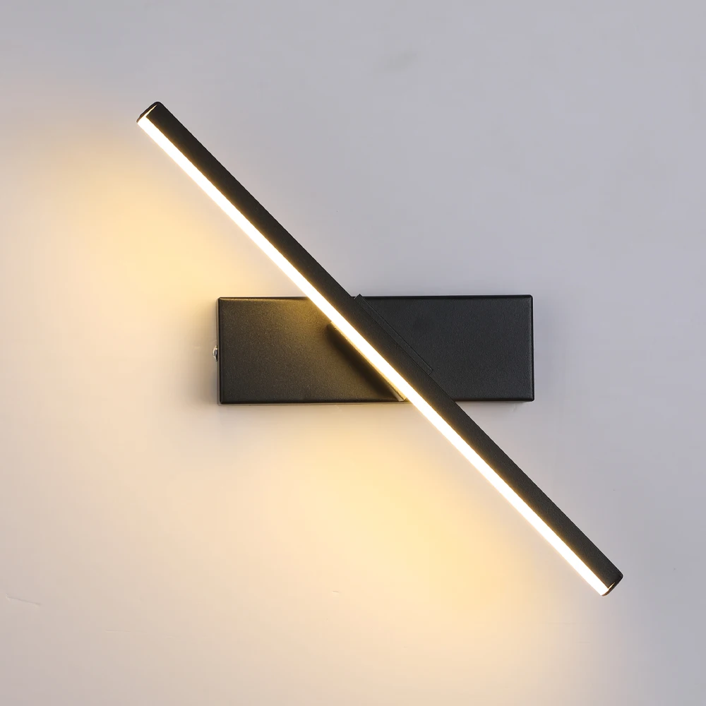 Indoor wall lamp rotating LED wall