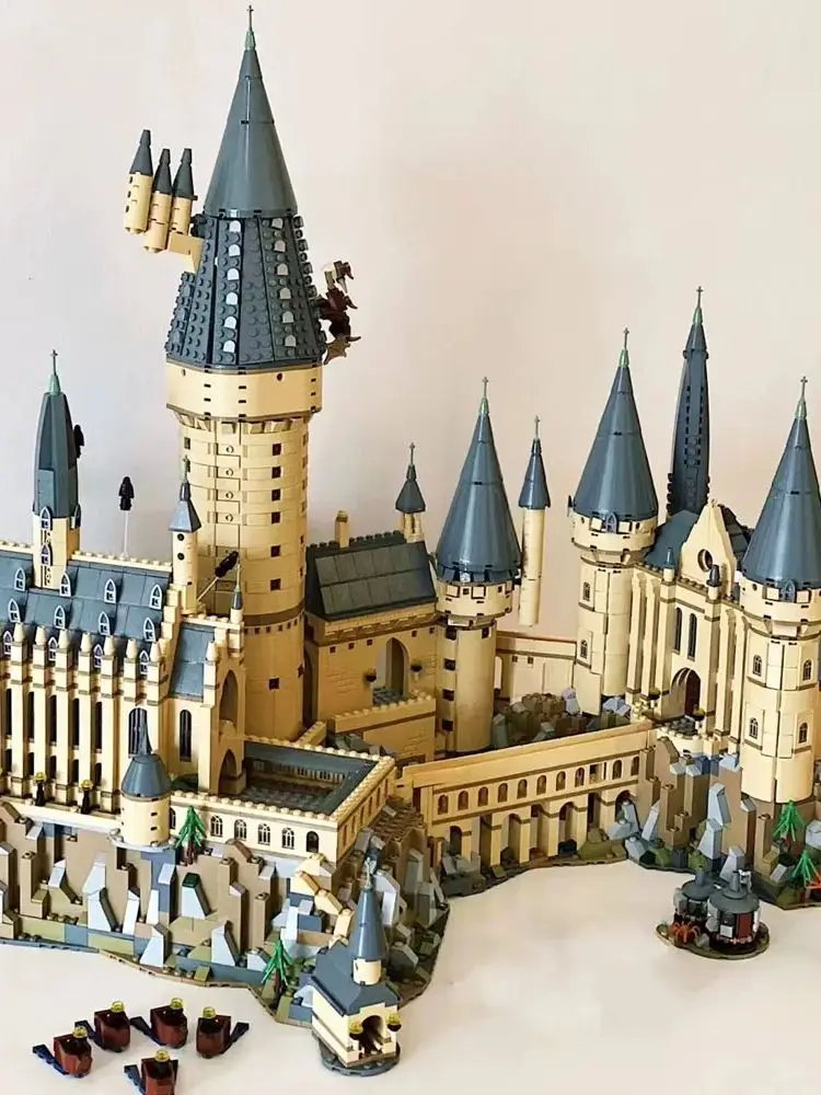 Creative Expert Magic Castle Street View Moc kids collection harry Ideas Building Blocks set Model Toy Gift 6020pcs 71043 16060