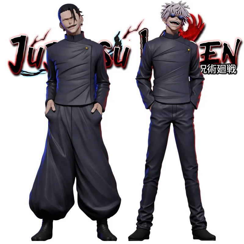 

33CM Japanese Anime Jujutsu Kaisen Figurine Gojo Satoru Suguru Geto Q Version PVC Action Figure Megumi Nobara Satoru Figura Toys