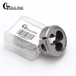 GULING HSSE Left Metric Adjustable Round Die M2 M2.3 M2.5 M3 M4 M5 M6 M7 M8 M10 M12M14 M16M18M20M22 fine Die for stainless steel