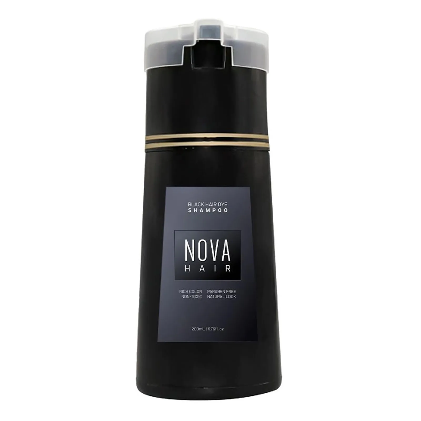 Original Hair Dye Shampoo Nova Hair Instant Dye Shampoo Men Women Quick Easy Safe Hair Color Gray Hair Coverage Nourish Scalp