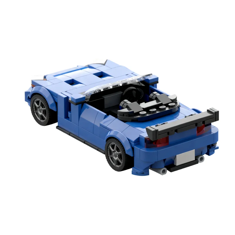 311pcs MOC Hondaed S2000 City Champions Model Building Blocks Christmas Gift Architecture Toy Craft Collection Art Birthday