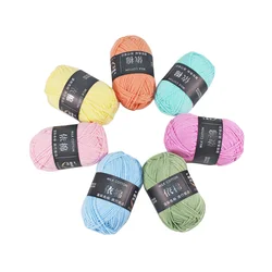 Baby Thread Milk Cotton Yarn Knitting & Crochet Combed Fine Cotton Scarf Crochet Knitting Threads Baby Thread yarn for Crochet