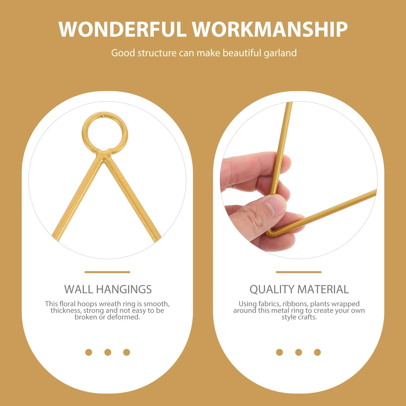 

Metal Floral Hoops Ring Wall Hanging Crafts Wedding Wreath Garland DIY Decor Christmas Easter Activities Dream Catcher Ring