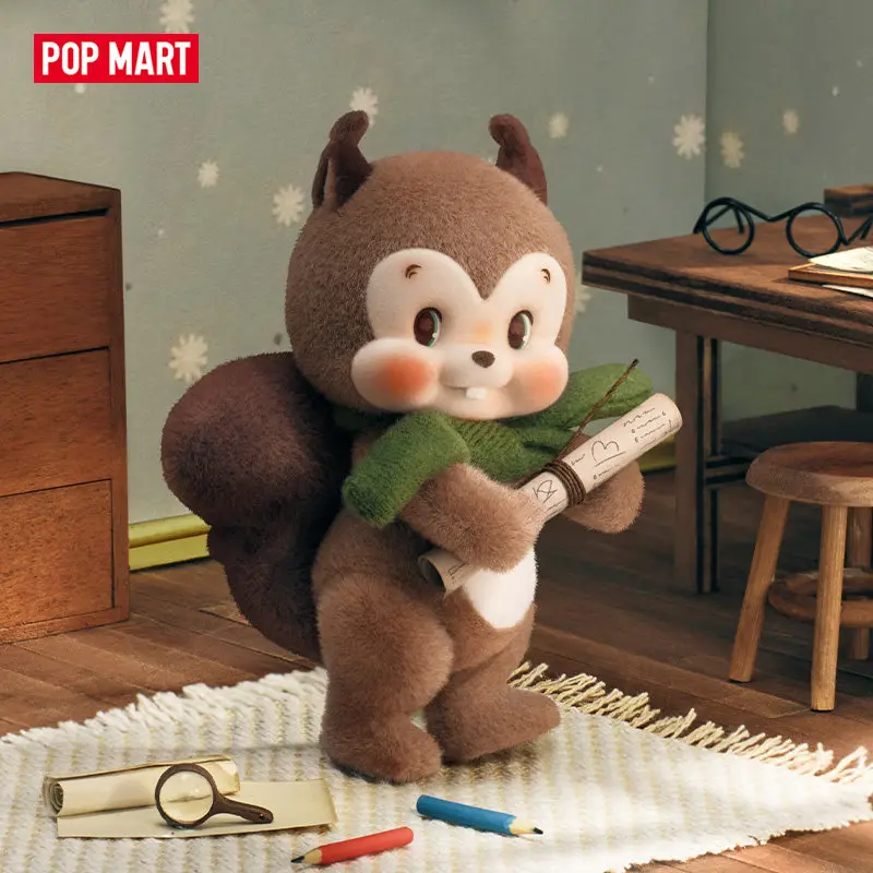 POPMART RiboDiary Forest Gathering Day Series Blind Box Mystery Box Doll Cute Anime Figure Guess Bag Toys Desktop