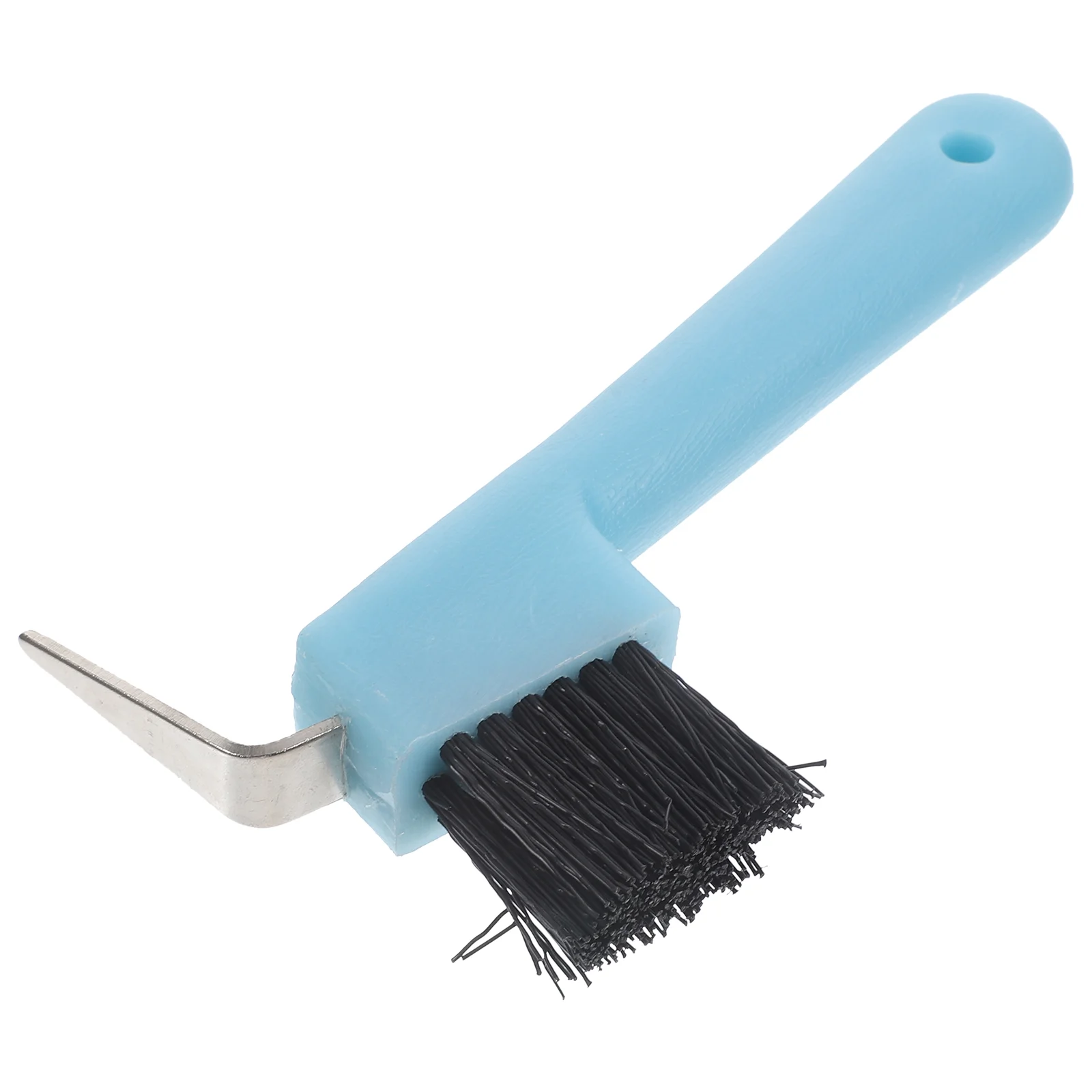 Hoofpick-Tondeuse portable avec poignée en plastique, outils de soins pour les chevaux, avec mèches de brosse Western