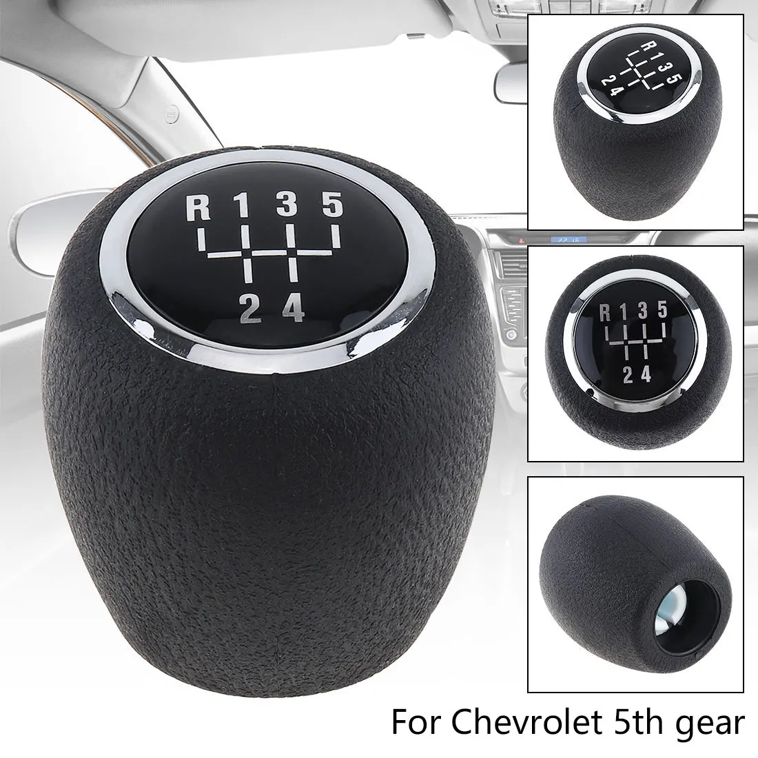 

5 Speed Gear Shift Knob ABS Manual Gear Shifter Lever Stick Handball for Chevrolet Chevy Cruze 2008 2009 2010 2011 2012