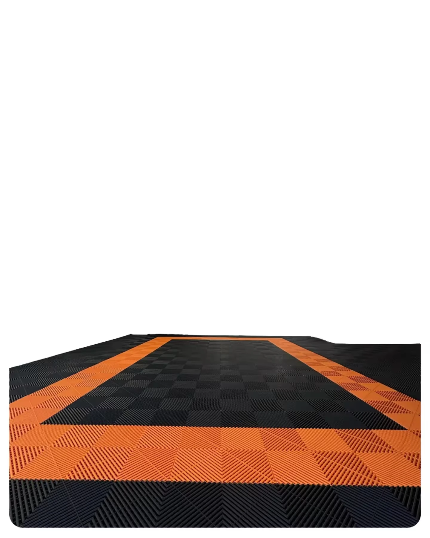 400*400*18mm Anti Slip Garage Flooring Pp Interlocking Floor Modular Workshop Garage Floor Tiles for Car Wash 4s Shop