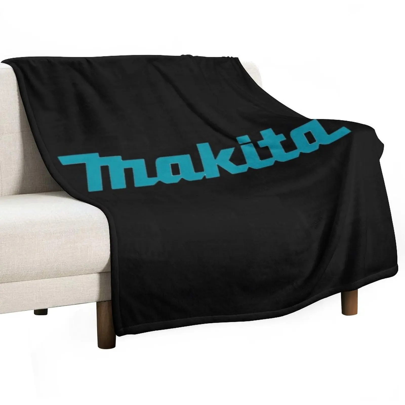 Makita Logo Throw Blanket Thermals For Travel For Decorative Sofa Loose Blankets