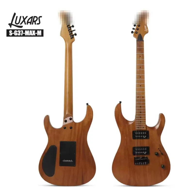 High-end Wholesale Price Roasted Poplar Body Roasted Maple Fingerboard&neck Round Fret End S-G37-MAX- M Electric Guitar