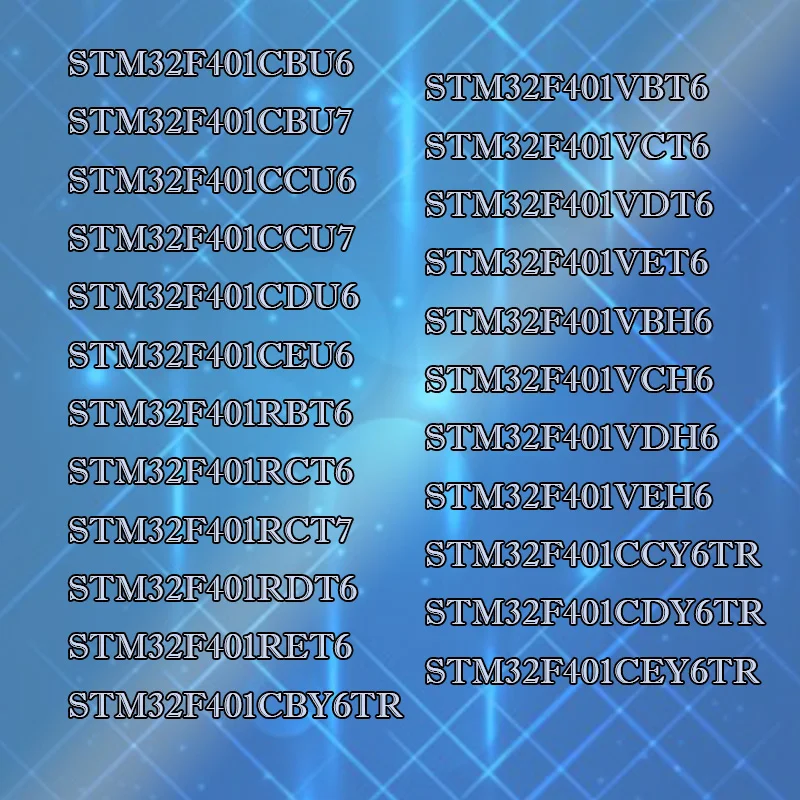 

STM32F401CCU6 CBU6 RCT6 RBT6 RET6 CEU6 VET6 VC Microfibe shell