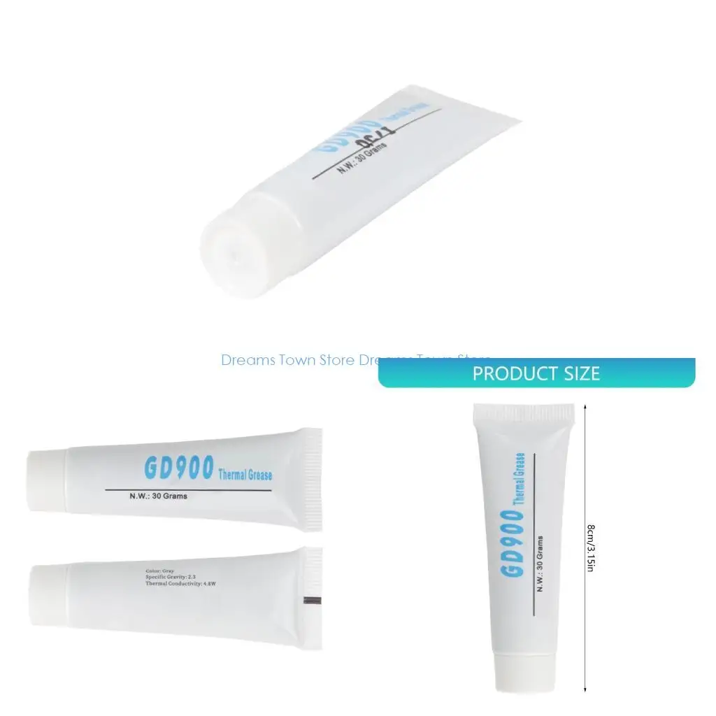 HX6A Efficient Heat Transfer Silicone Compound For 3D Printer Nozzle Cooling 30 Grams