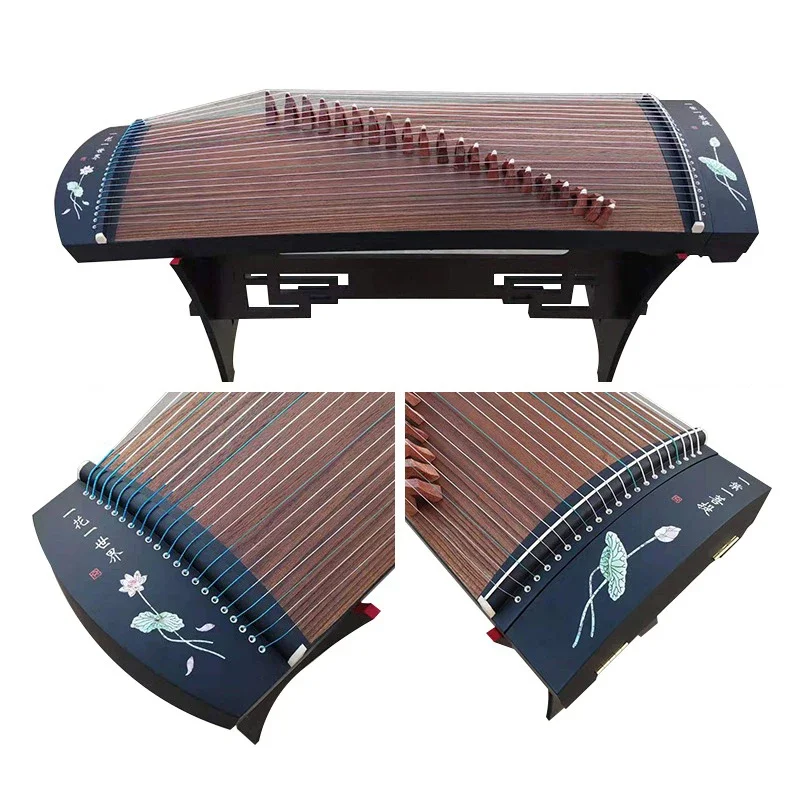 Professional Stringed Instrument Small Guzheng Portable Children Learning Traditional Chinese Musical Instruments Accessories