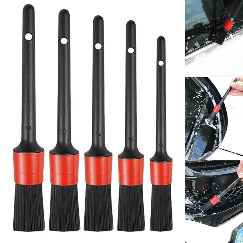 Car Wheel Tire Detailing Brushes Set Various Convenient Cars Tyre Cleaner Duster Brush Auto Cleaning Tools Accessories