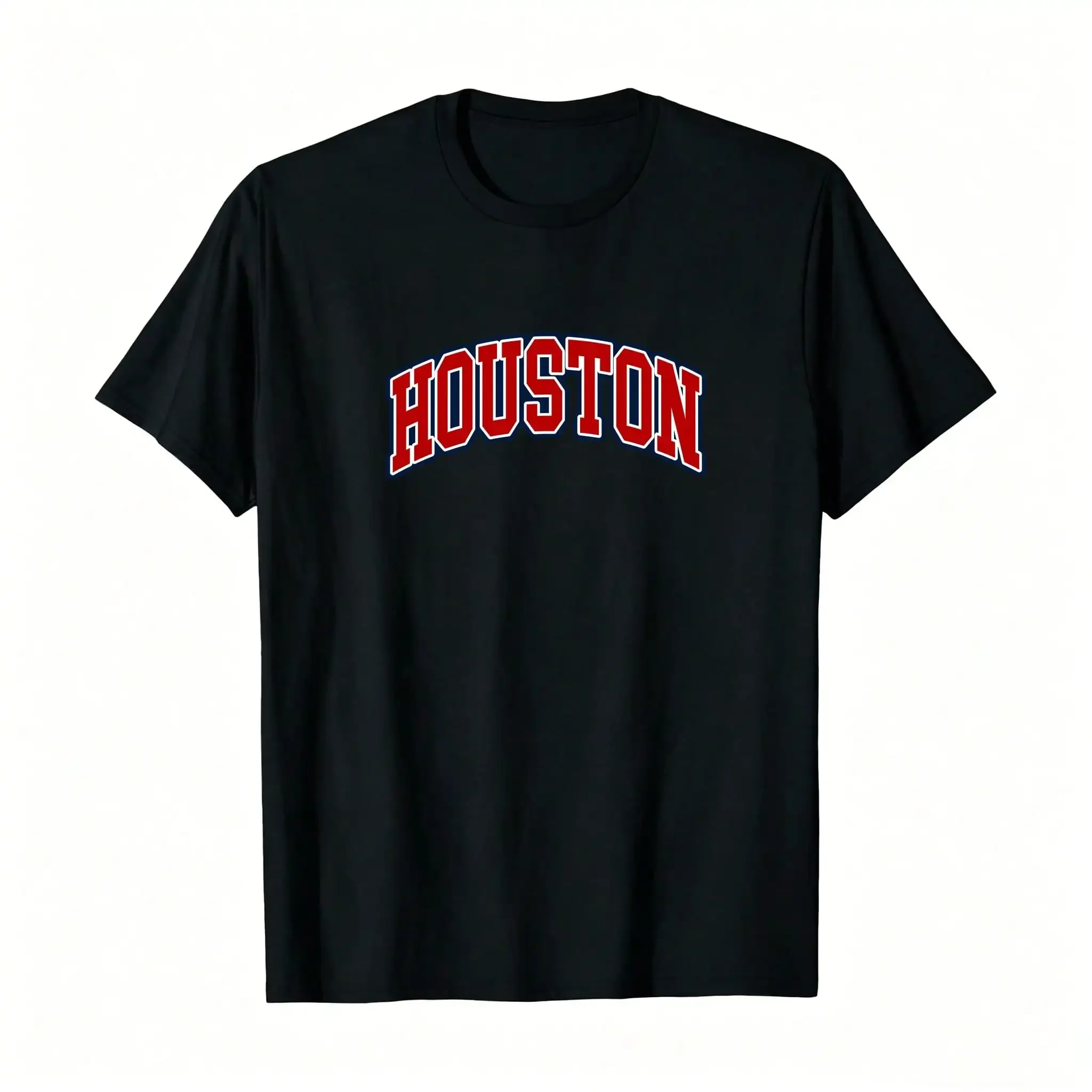 Houston  Throwback Design HTown  Clic Pullover _,Breathable And Comfortable Short-Sleeved Round-Neck Top, Suitable For All Seasons, Everyday Wear For Women
