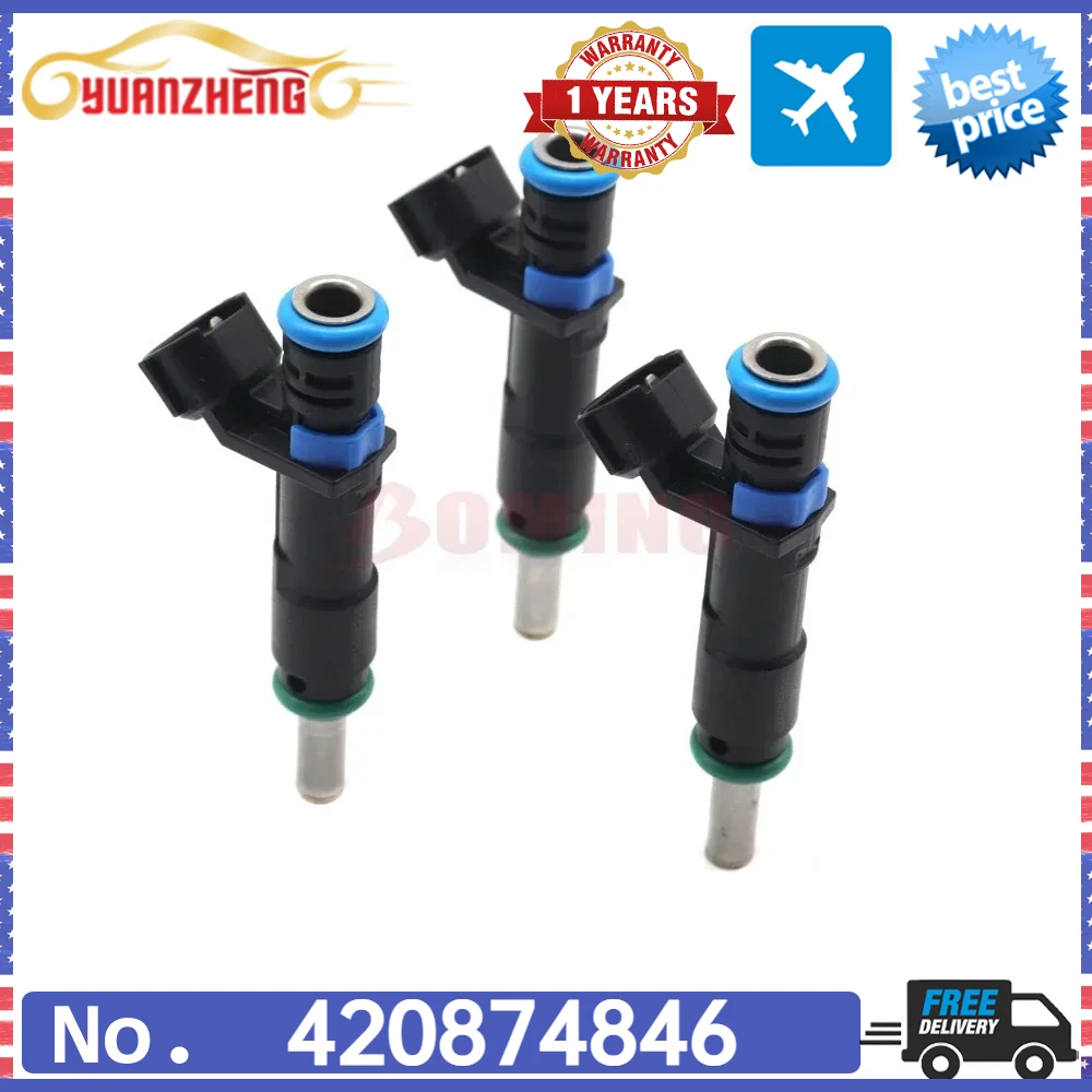For Sea-Doo GTI GTR GTS GTX RXP RXT 155-510 HP 2010-2017 New Car Fuel Injectors 420874834 006-622 006622 420874846