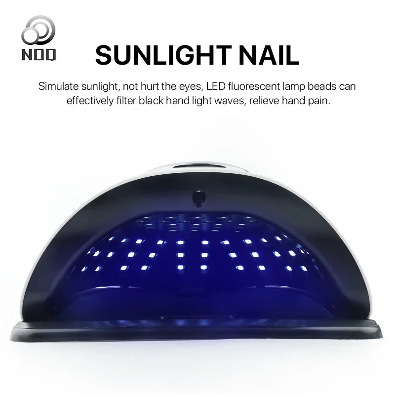 NOQ UV LED Nagellamp Gel Nagellak Droger 66 LEDS Uv Licht Nagelmachine Reizen Thuis Salon Gebruik Droogmachine Dubbele Handen