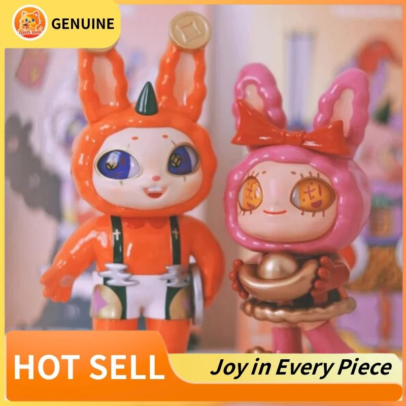 

Genuine Agan Blind Box Fantasy Biological Series Anime Figurine Mystery Confirm Style Kawaii Cartoon Decor Trendy Surprise Gift