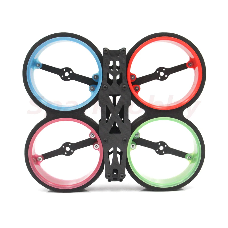 MBL149 Carbon Fiber Frame 3 inch 149mm Wheelbase with Protect Ring For 3050 Propeller Culvert idoor Traversing FPV Racing Drones