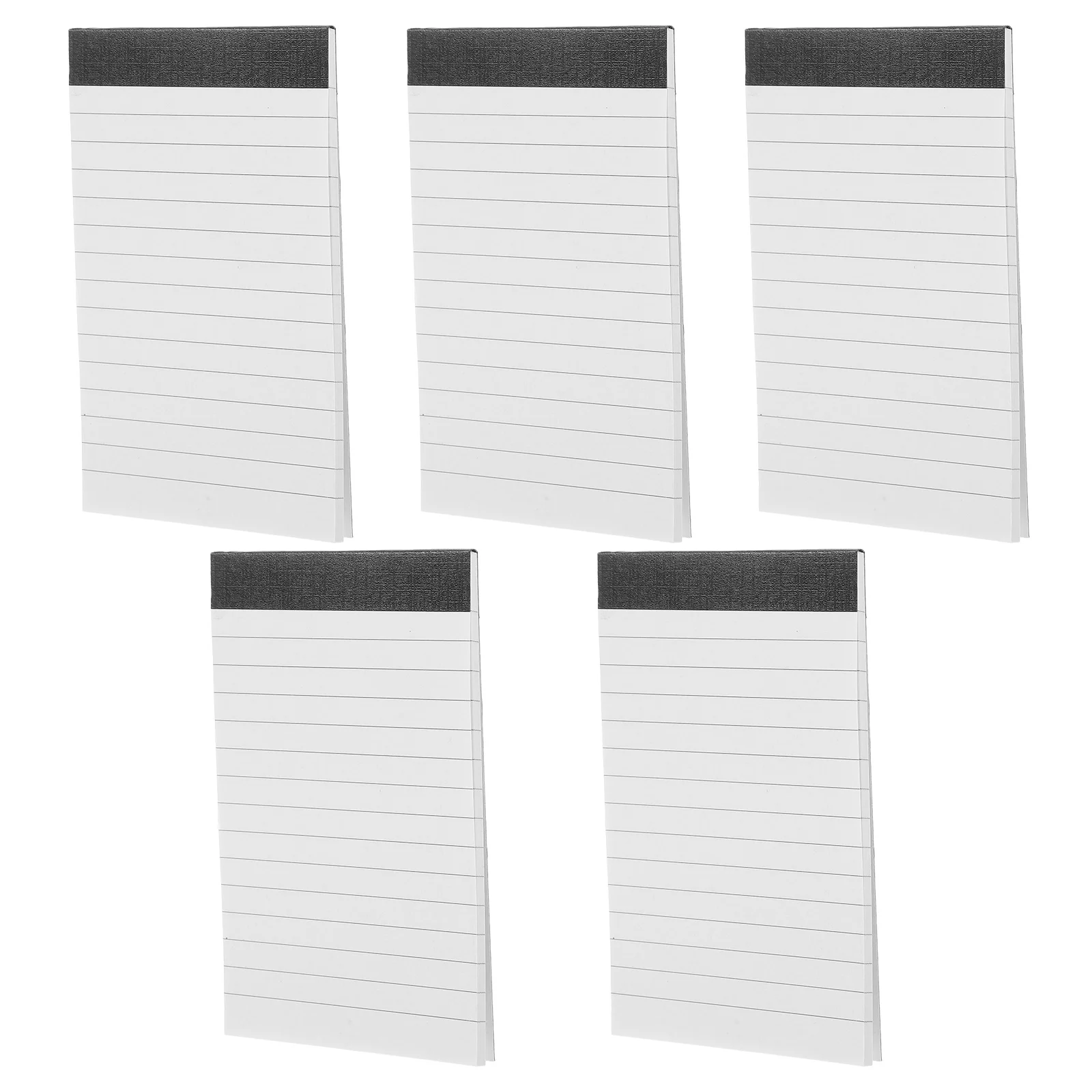 5pcs Notepad Colored Legal Pads Lined Memo Pads Tear Off Ruled Writing Tablet For Office School Work Travel Journal Pocket
