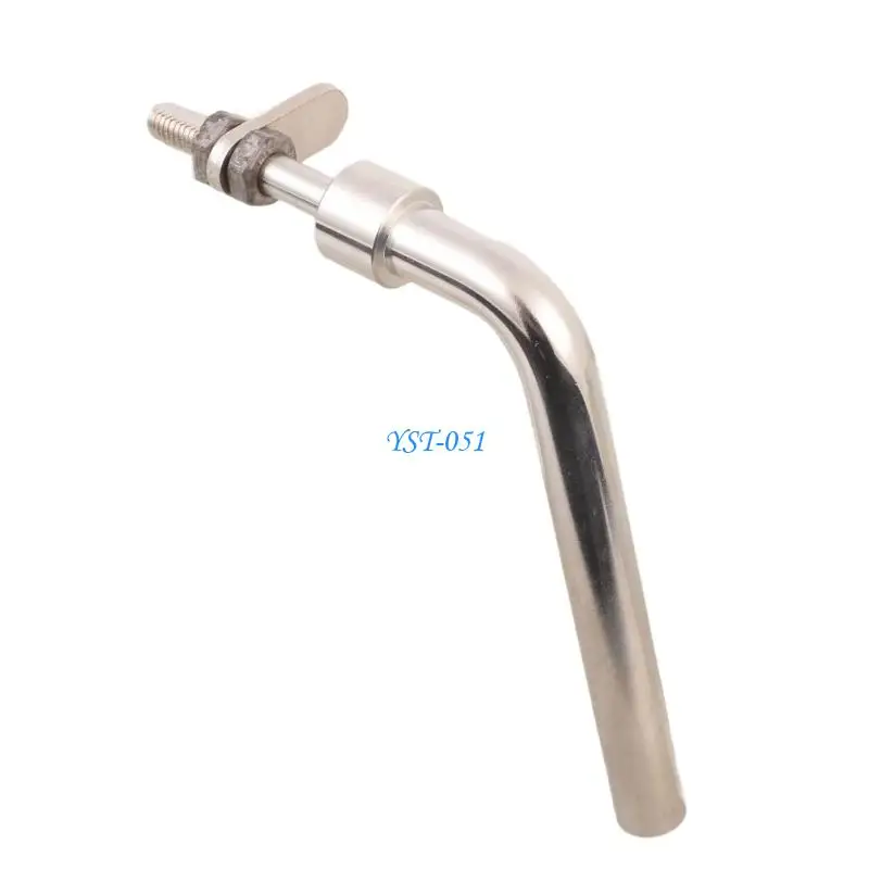 E15A Steel Fireplaces Door Pull Hardware Heat Resistant Grip Easy to Install
