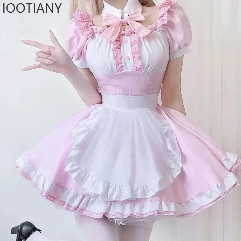 

ABC123CosplaySweet And Cute Soft Girl Cat Lolita Dress Anime Maid Clothes Halloween Masquerade Sta3'd,5;h.9/