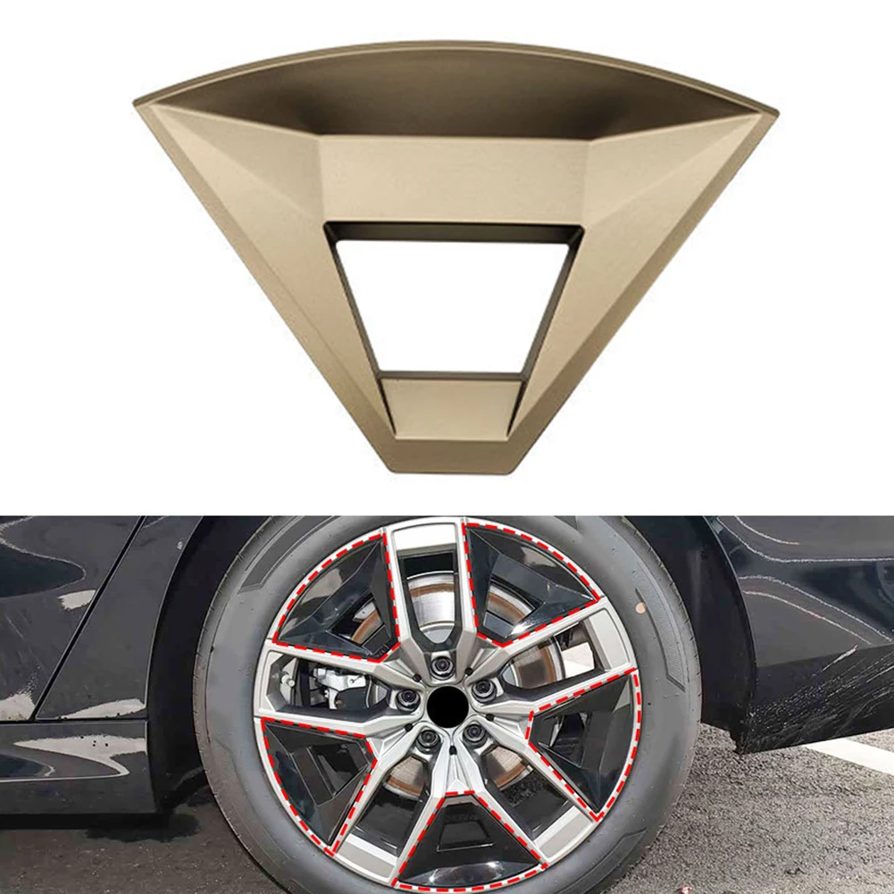 

Wheel Center Trim Piece Car Wheel Decorative Panel For Daily Driving Enhancement ABS Plastic Construction Tool-free Installation