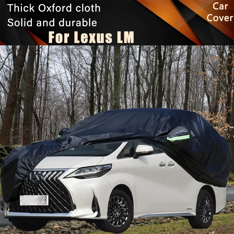 

For Lexus LM Car Full Outer Covers Outdoor Waterproof Dustproof Sun Rain Snow Protection Exterior Car Accessories