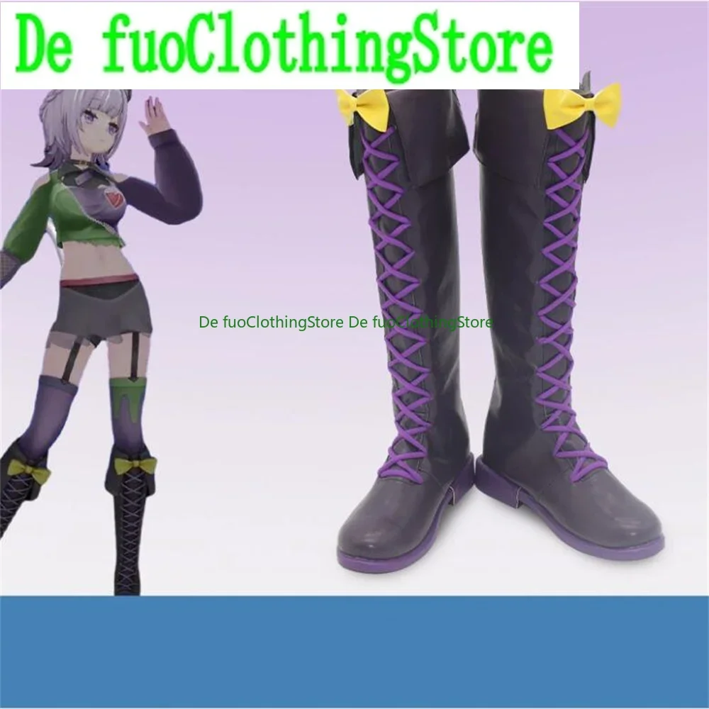 

Nekomata Okayu Virtual YouTuber Vtuber hololive Cosplay Shoes Boots Game Anime Halloween Christmas DefuoClothing Shoes Store