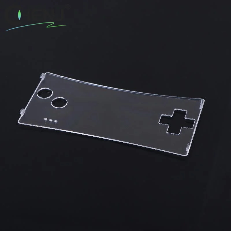 [J]For Gameboy Micro Transparent Clear Front Faceplate Cover For GBM System Front Shell Case & Protective Film Accessories