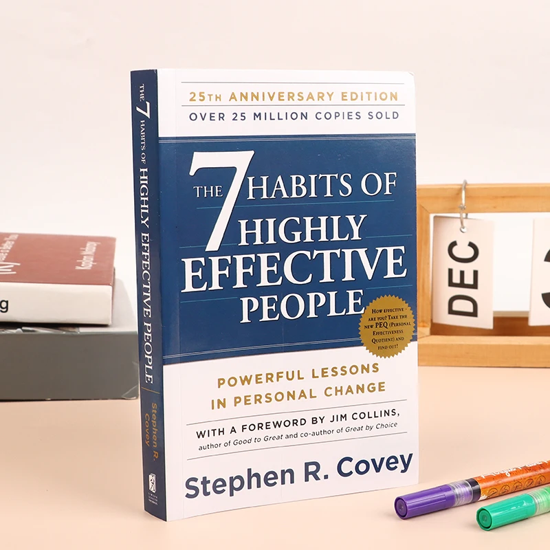 The 7 Habits Of Highly Effective People: Powerful Lessons In Personal Change Adults Reading English Book