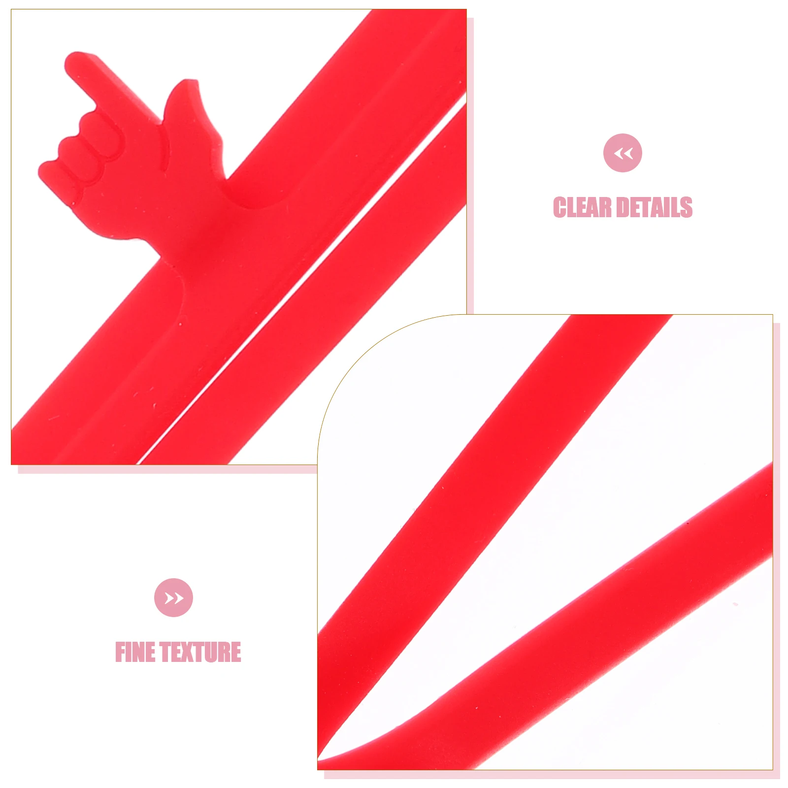 6 قطع من الإشارات المرجعية للإصبع لعشاق تتبع علامات القراءة المضحكة اللطيفة للفتيات