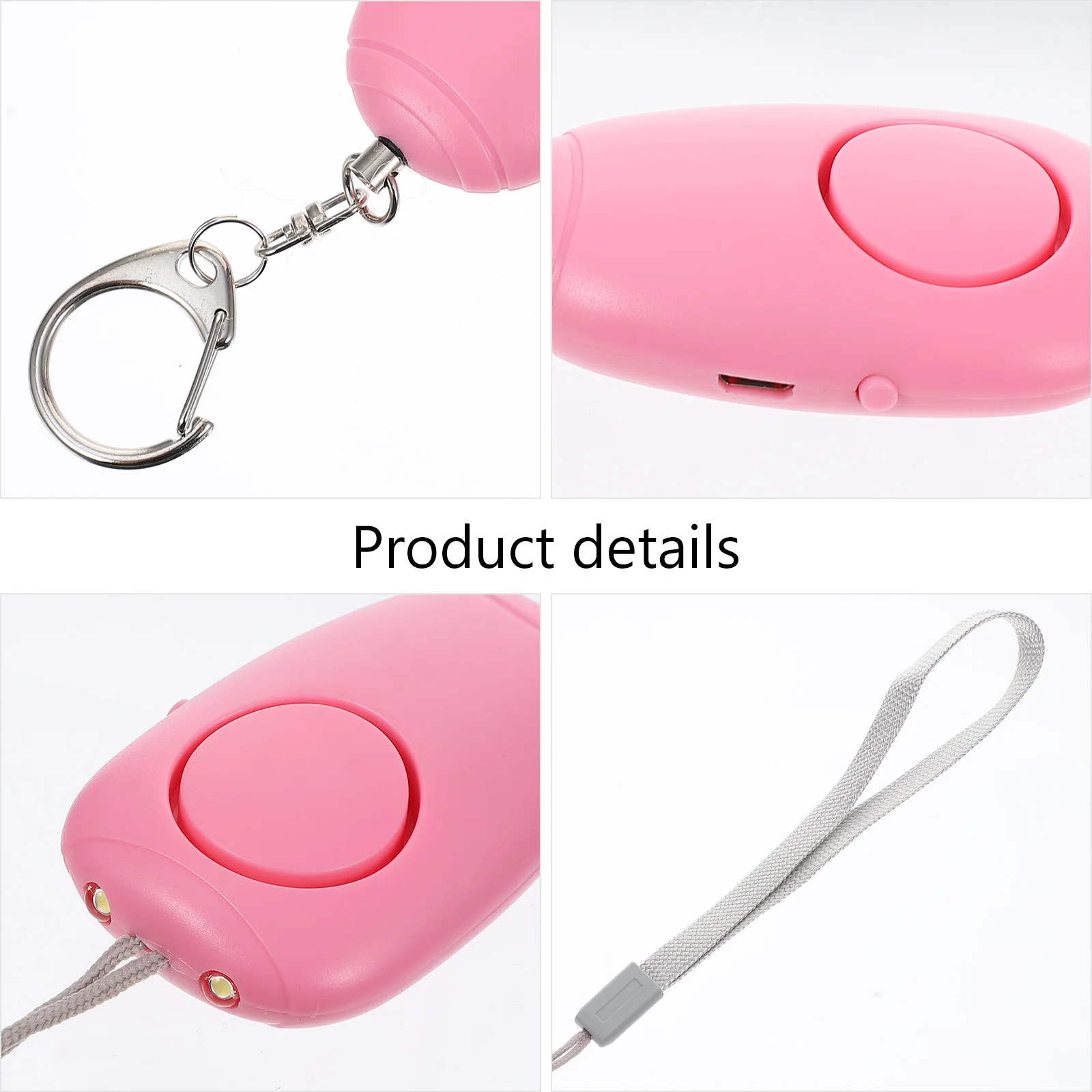 

Personal Security Alarm 130Db Emergency Safety Alarm LED Light for Night Running Walking Dog Travel Hiking Camping