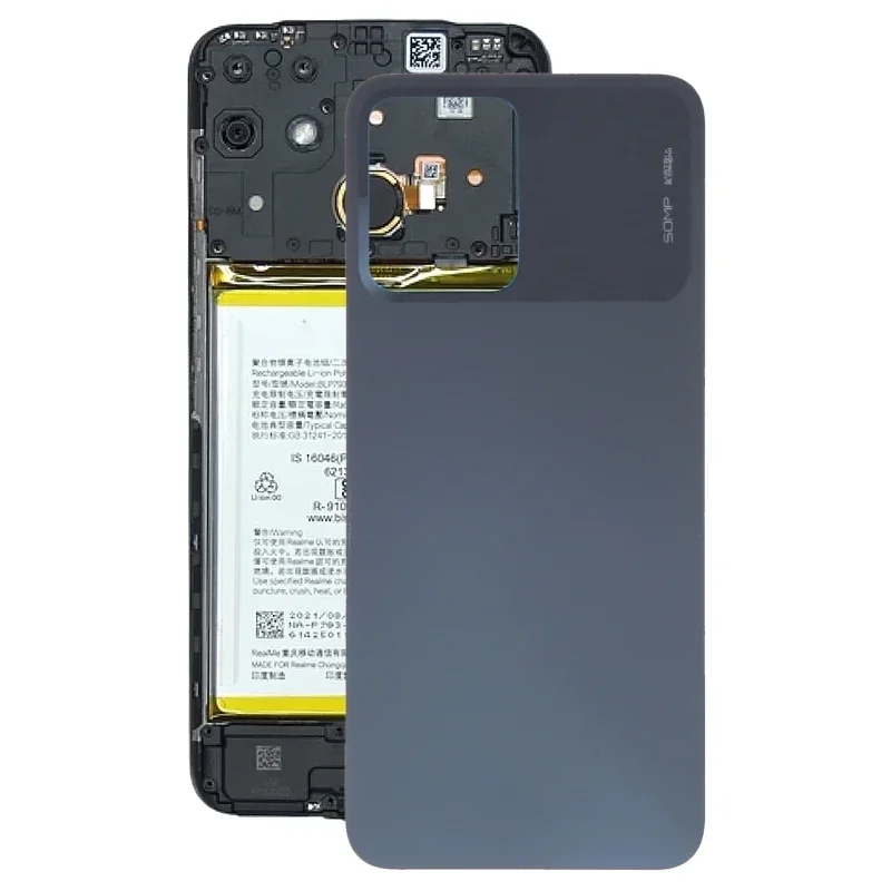 

Battery Back Cover for Realme Narzo 50A Prime Phone Rear Housing Case Replacement