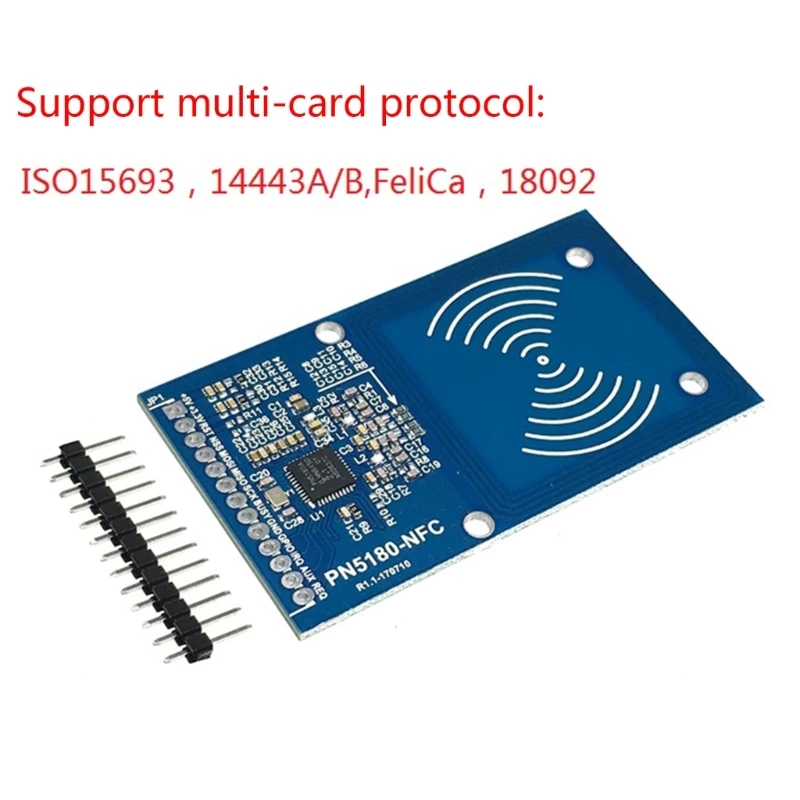 PN5180 NFC RFID Modules Kit Near Field Communication Reader Modules Kit ISO15693 IC card ICODE2 Reader Writer