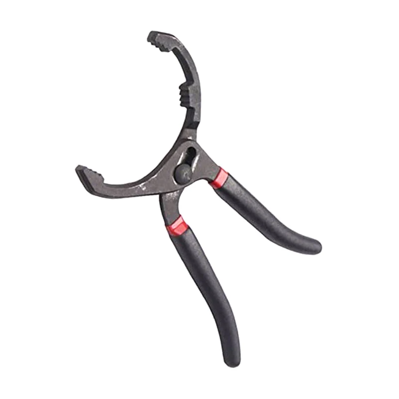 Adjustable Oil Filter Pliers - Wrench for Oil Filter Removal, 45mm to 145mm 