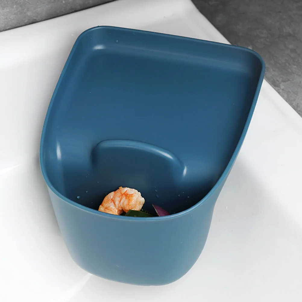 

2pcs Sink Basket Kitchen Storage Holder Sink Drain Holder Yellow Dense Hole Design Efficient Drain Compact Size