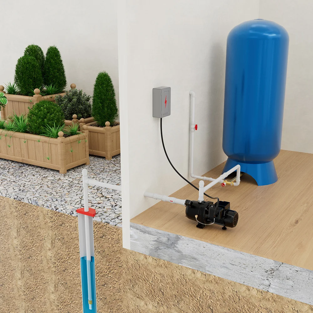 مضخة مياه محيطية محلية بومبا دي أغوا رائجة البيع بقوة 0.75 كيلو وات 1 حصان