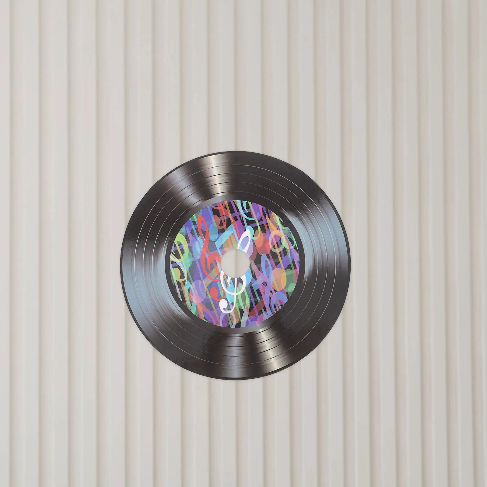 1 مجموعة 1 مجموعة الرجعية مسجل فينيل ديكور للجدار الموسيقى الطرف الديكور سجلات وهمية الزينة الداخلية روك موضوع جدار الفن الطلاء