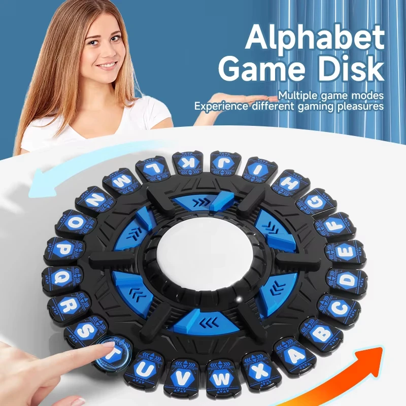 

24 Key Alphabet Board Game With Monitor Multi-mode Gameplay Parent-child Interaction Joyful Learning Of English Board Games