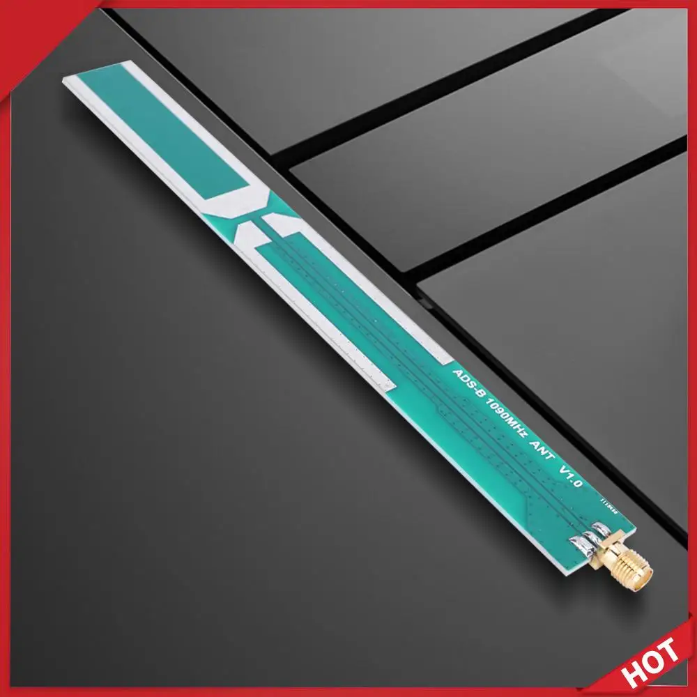 

Антенна ADS-B 1090 МГц, 1060-1120 МГц, 2.0dBi, стандартная, 2.5-5.5В, приемная, SMA, для самостоятельных авиационных экспериментов