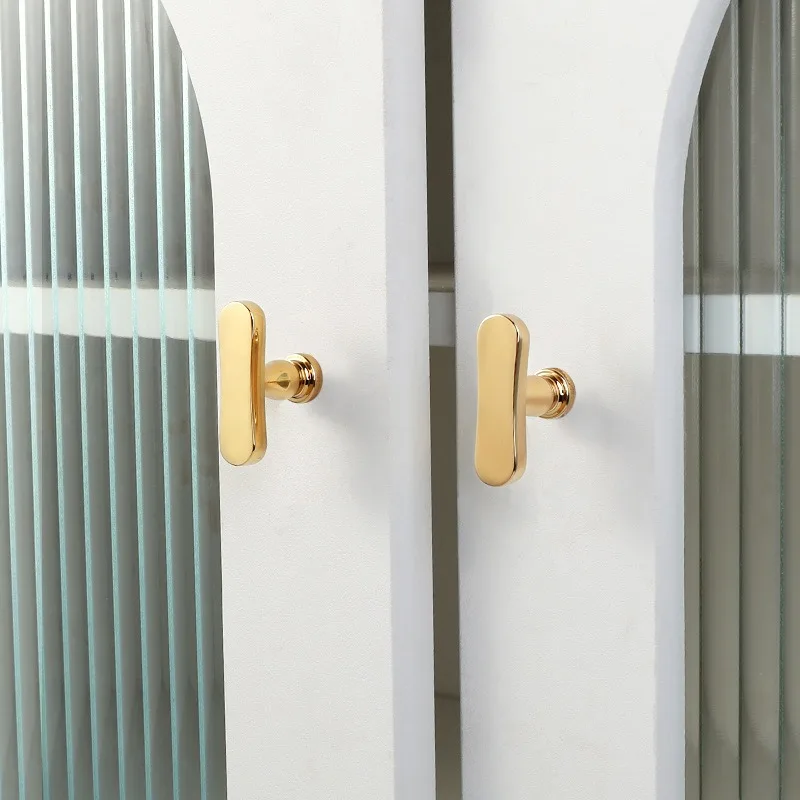 Creative Copper Handle Furniture Doors Wardrobe Cabinets Children's Room Personalized Brass Small Door Handle