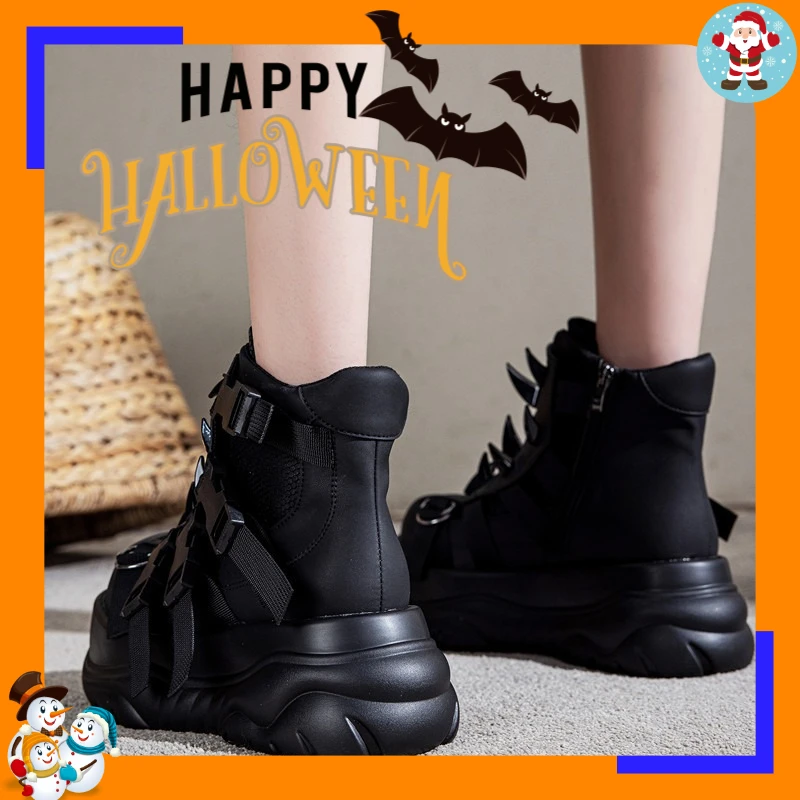 taglia-grande-45-46-stivali-corti-in-vera-pelle-da-donna-e-uomo-stile-punk-suola-spessa-sportivi-retro-con-borchie-a-corno-heavy-metal-tacco-7cm