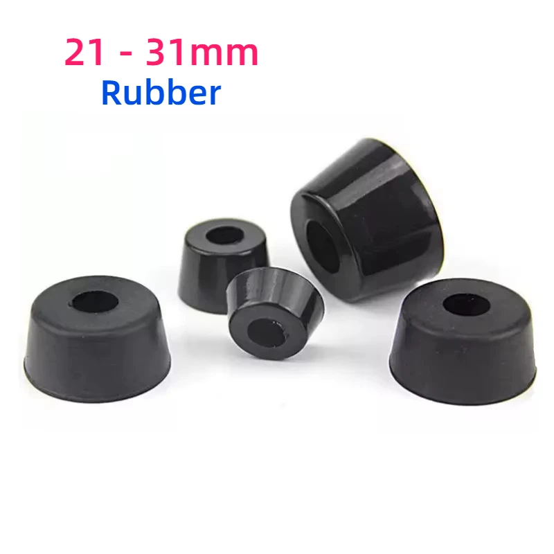 

Black Table Foot Pad Rubber Feet Chair Floor Protector Shock Stand Absorber Non-slip Cover Cabinet Bottom Pads Funiture Legs