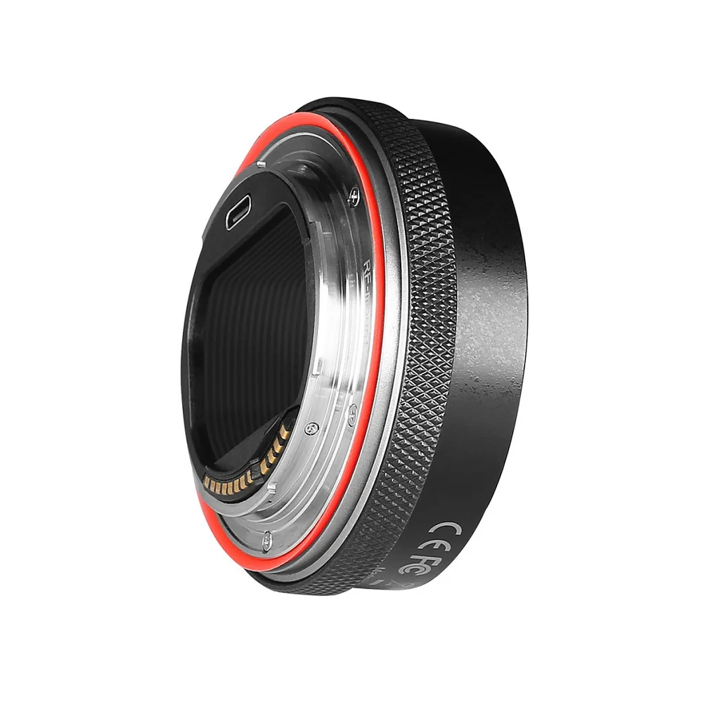 Meike MK-EFTR-B Ring adaptor lensa fokus otomatis untuk Canon EF/lensa EF-S Ke Canon EOS R RP R5 R5C R6 R7 R8 R10 R50 R6II C70 C
