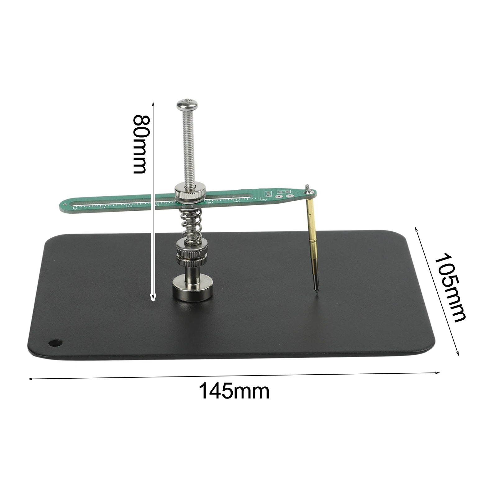 For IC Chip Test Clip with Adjustable Probe for PCB ElectronFor IC Board Welding Fixed Test Burning Probe Tool