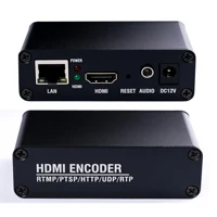 Codificador de vídeo Mini HD de 1 canal, atenuador de transmisión web H265 H264 HEVC IPTV CATV HDMI a IP RTMP SRT UDP HLS RTSP