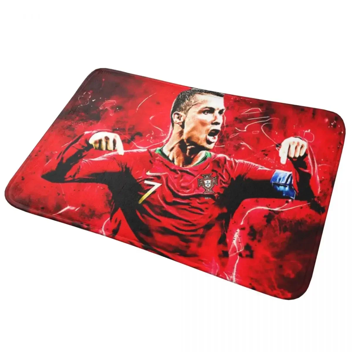 Cristiano Ronaldo Cr7 Doormat Floor Mat Antiwear Carpet Kitchen Entrance Home Rugs Mats Bathroom Living room Anti-slip Footpad